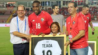 Luis Tejada jugó su último partido con la Selección de Panamá