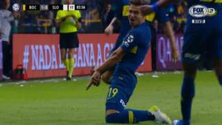 ¡Hizo estallar La Bombonera! Mauro Zárate anota el 1-0 de Boca Juniors contra San Lorenzo [VIDEO]