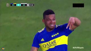Es una ‘Máquina’: Frank Fabra y su golazo para el 2-0 del Boca vs. Sarmiento [VIDEO]