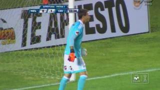Sporting Cristal: enorme atajada de Diego Penny salva a los celestes (VIDEO)
