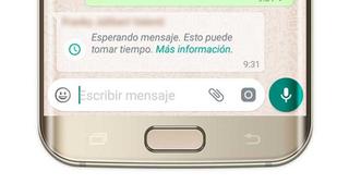 ¿Te ha pasado? Esta es la solución al “esperando el mensaje, esto puede tomar tiempo” que afecta a los usuarios de Whatsapp