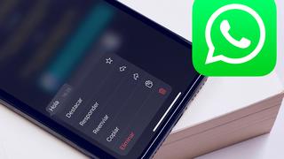 WhatsApp: cómo recuperar tus mensajes borrados este año
