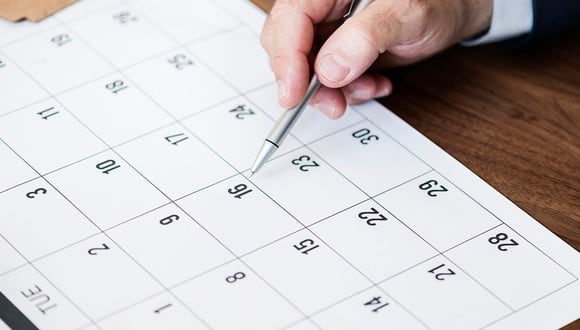 Calendario 2024 de Perú con feriados: ¿qué días son no laborables en el país? (Foto: Freepik)