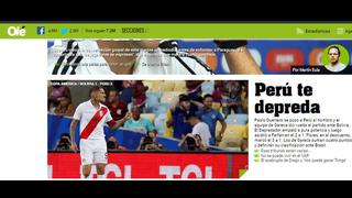 "Perú te depreda" Así informó la prensa internacional sobre la victoria de 'Blanquirroja' en Copa América [FOTOS]