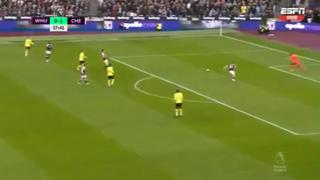 De ‘blooper’ en ‘blooper’: Jorginho volvió a fallar y Chelsea encajó un gol del West Ham [VIDEO]
