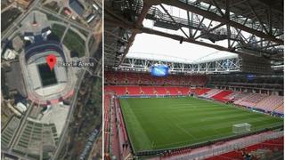 Así se ve el Otkrytie Arena en Google Maps, el estadio donde Argentina debutará en Mundial Rusia 2018