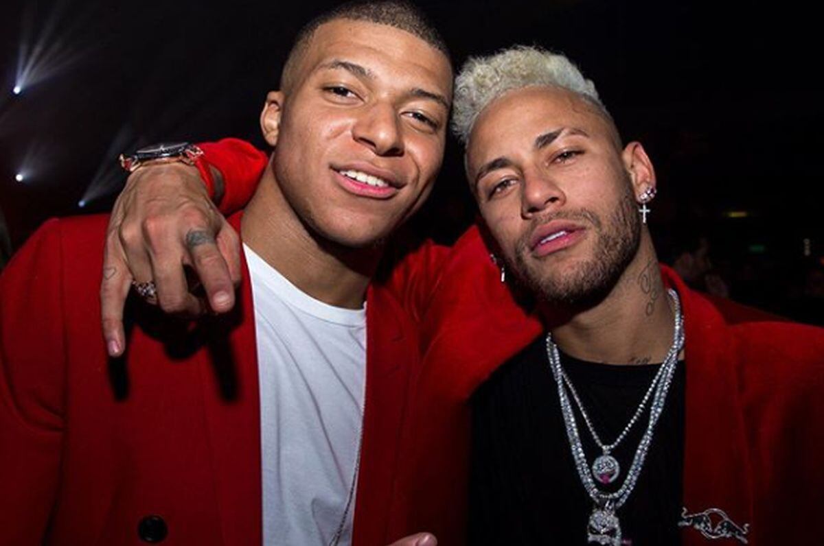 Neymar y Mbappé llegaron a PSG a mediados de 2017. (Instagram Neymar)