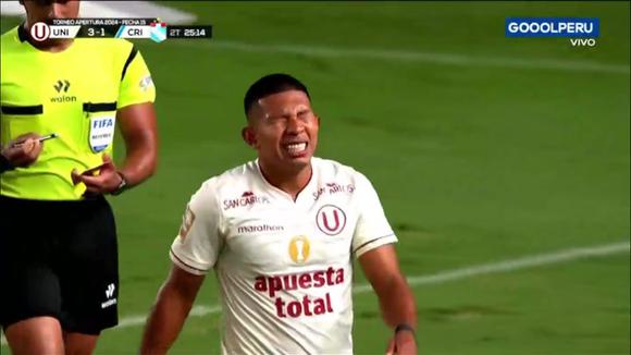 Edison Flores marcó el 3-1 de Universitario sobre Sporting Cristal. (Video: GOLPERU)