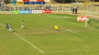 Alianza Lima: Pajoy y la clara ocasión de gol que falló ante Alianza Atlético