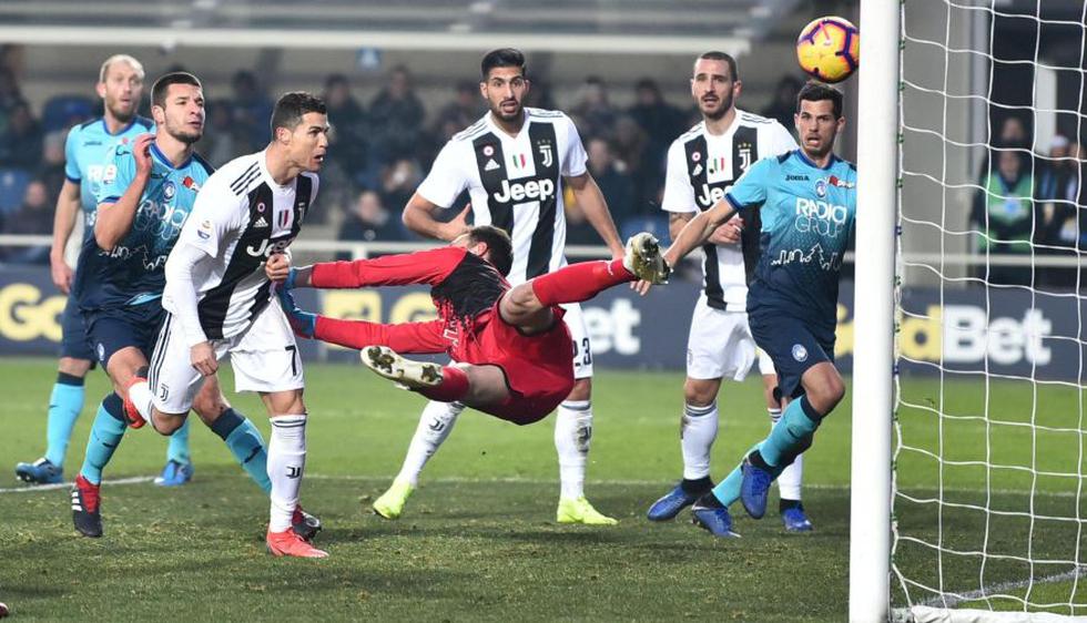 Juventus rescató un punto en su visita contra Atalanta por la Serie A 2018. (Foto: Agencias)