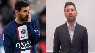 Lionel Messi se pronuncia tras ser sancionado por el PSG: “Pido perdón por lo que hice” 