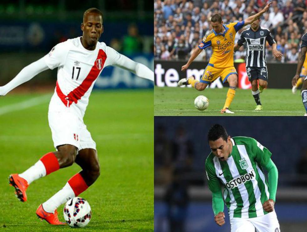 Estos son algunos de los mejores laterales del fútbol latinoamericano. (Getty Images)