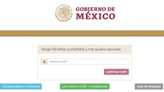 LINK, Vacuna COVID-19 en todo México: regístrate y vacúnate si eres adulto mayor