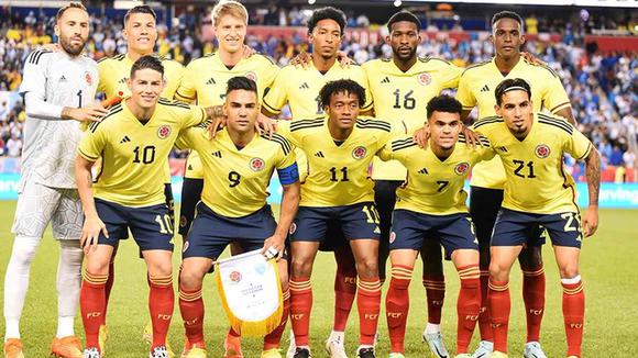 Goles del Colombia vs Guatemala en el amistoso. (Foto: @FCFSeleccionCol)