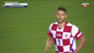 Engañó al arquero: gol de Kramaric de penal para el 1-1 de Croacia vs. Francia [VIDEO]