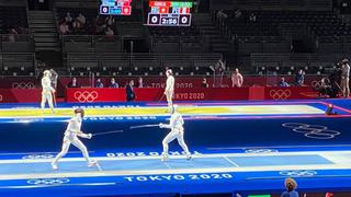 Tokio 2020: María Luisa Doig perdió en su debut en Esgrima en los Juegos Olímpicos