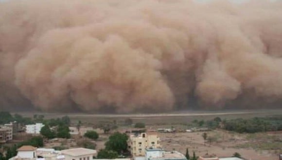 Polvo del Sahara en México 2021: todo lo que tienes que saber de la llegada de este fenómeno al país azteca. (Foto: Twitter)