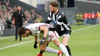 No pudo sostener: AC Milan empató 1-1 ante Udinese por la Serie A italiana