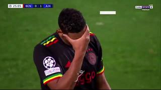 ‘Killer’ de dos áreas: el autogol y gol de Haller en el Benfica vs Ajax por Champions [VIDEO]