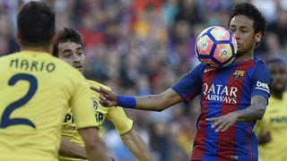 Pura fantasía: Neymar y el regate que se inventó frente a 3 adversarios del Villarreal [VIDEO]