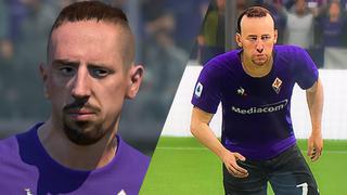 FIFA 20 complace a Franck Ribéry y le crea un nuevo rostro para el simulador