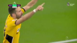 Silenció el Old Trafford: Joao Moutinho puso el 1-0 del United vs. Wolves [VIDEO]