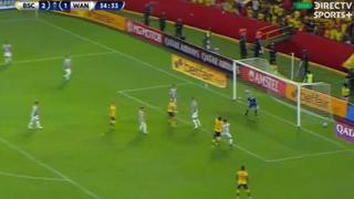 Aumenta la ventaja: gol de Michael Carcelén para el 3-1 de Barcelona SC vs. Wanderers [VIDEO]