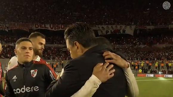 River Plate jugó su último partido en el Estadio Monumental con Marcelo Gallardo. (Twitter)