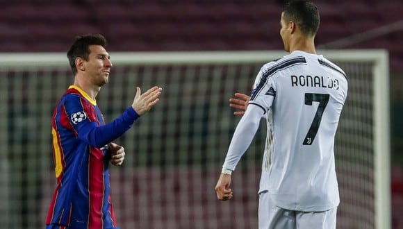 Lionel Messi y Cristiano Ronaldo jugaron por última vez por Champions League | Fotos: Agencias