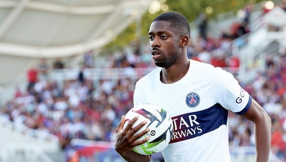Ousmane Dembélé llegó al PSG desde el Barcelona en el último mercado de fichajes de verano. (Foto: Getty Images)