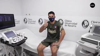 Luis Suárez pasa el reconocimiento médico con el Atlético de Madrid