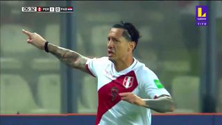 ¡El ‘Bambino’ busca su mundial! El gol de Lapadula para el 1-0 en el Perú vs. Paraguay [VIDEO]