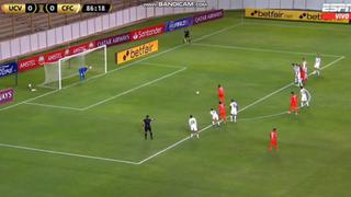 Terrible definición: Yorleys Mena falló el penal que pudo ser el 1-0 de César Vallejo vs. Caracas F.C. [VIDEO]