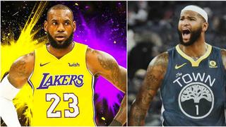 No se quedan atrás: LeBron James llegó a los Lakers y Warriors responden fichando a Cousins