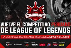 Claro Guardians League: el 4 de junio regresa el eSport peruano