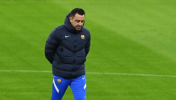 Xavi Hernández es entrenador del FC Barcelona desde noviembre del 2021. (Foto: AFP)