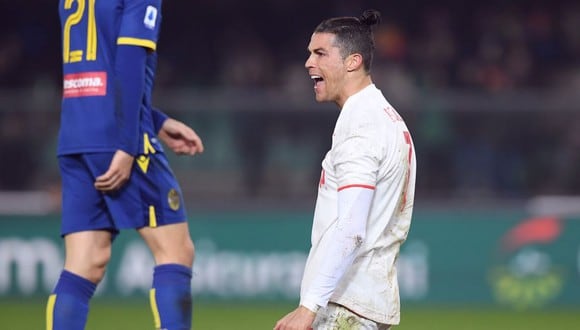 Cristiano Ronaldo lleva anotando diez jornadas seguidas en la Serie A de italia. (Getty)