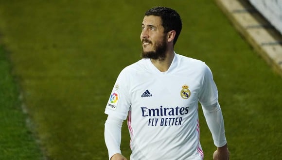 Hazard ha jugado catorce partidos de la liga española en la temporada 2020-21. (Foto: Reuters)