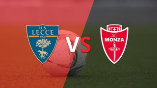 Comienza el juego entre Lecce y Monza en el estadio Comunale Via del Mare