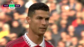 Nada conforme: el enojo de Cristiano Ronaldo por ser cambiado en el United [VIDEO]