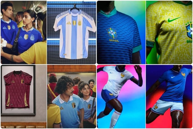 Las mejores camisetas de selecciones hechas por Adidas y Nike para la fecha FIFA de marzo y futuras competencias.
