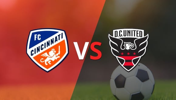 Comenzó el segundo tiempo y FC Cincinnati está empatando con DC United en el estadio TQL Stadium