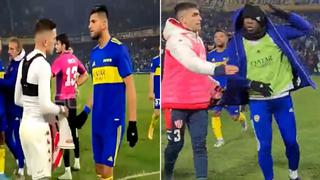 Carlos Zambrano y Luis Advíncula desatan pelea en derrota de Boca ante Unión