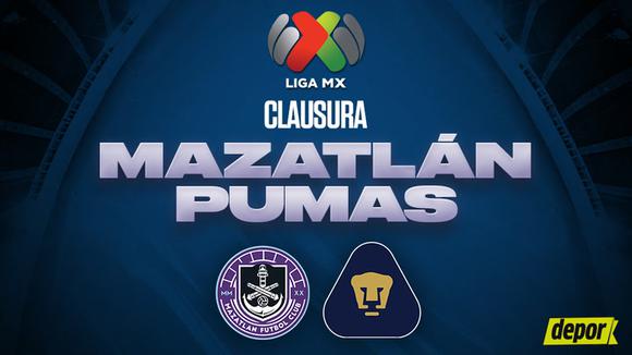 Mazatlán vs. Pumas EN VIVO: transmisión del partido por Liga MX 2024 (Video: Twitter)
