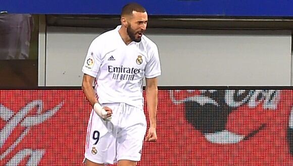 Karim Benzema quedó conforme con el empate entre Real Madrid y Atlético de Madrid. (Foto: AFP)