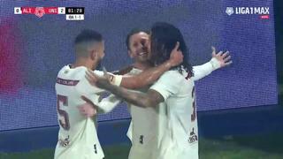 ¡Gol de campeonato! Calcaterra anota el 2-0 de Universitario vs. Alianza Lima