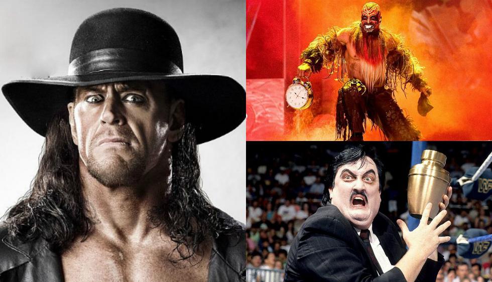 Estos son algunos personajes del wrestling que parecen sacados de Halloween. (WWE)