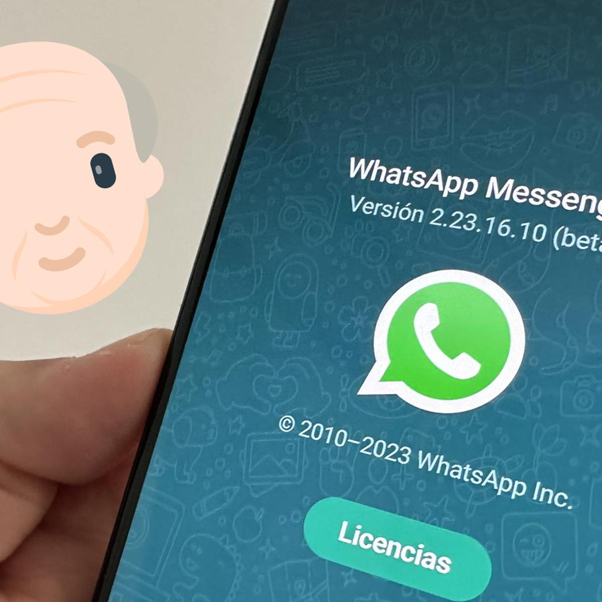 Uso de Whatsapp adulto mayor 