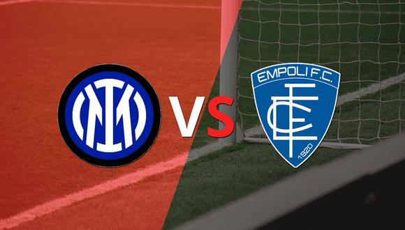 Al comienzo del segundo tiempo Inter y Empoli empatan 2-2