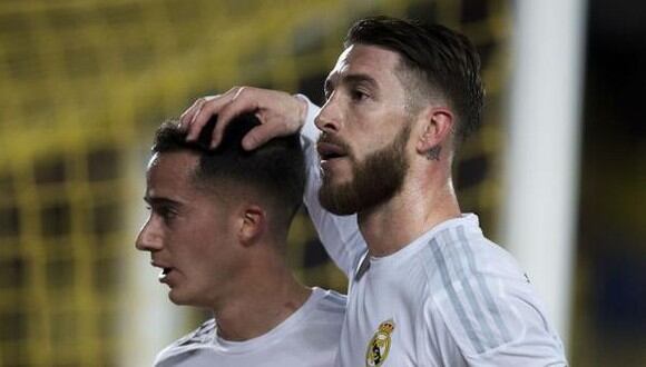 Sergio Ramos y Lucas Vázquez terminan contrato al final de temporada. (Foto: AFP)